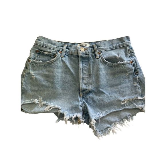 Agolde Pants - AGOLDE Jean denim shorts Parker Vintage Cut Off size 28